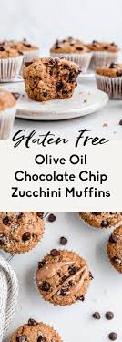 Healthy Zucchini Muffins Gluten Free Ambitious Kitchen Recipe In 2020 Zucchini Chocolate Chip Muffins Zucchini Muffins Zucchini Muffins Healthy