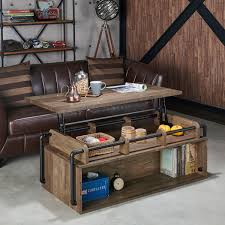 Carbon Loft Callis Industrial Brown Lift Top Coffee Table On Sale Overstock 30806580