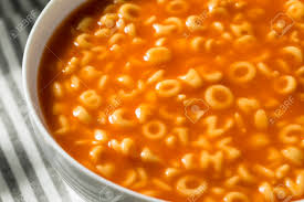 Hochwertige patchworkstoffe online kaufen bei stoffekontor.de. Healthy Alphabet Soup In Tomato Sauce Ready To Eat Stock Photo Picture And Royalty Free Image Image 97009454