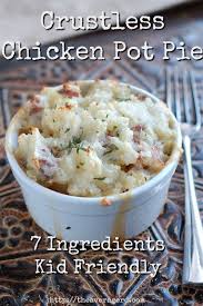 Crust Free Chicken Pot Pie Recipe Recipes Chicken Pot Pie Recipes Easy Chicken Pot Pie