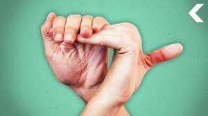 Try pulling your thumb back and down towards your inner arm on each side. Think You Re Double Jointed You Re Not Here S What S Actually Going On Youtube
