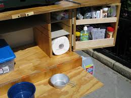Create a simple and portable camp kitchen box for your camping adventures, with a detailed printable checklist, and tips on gathering your camping kitchen supplies on a budget. Build A Portable Camp Kitchen For Your Next Picnic Or Camping Trip Your Projects Obn
