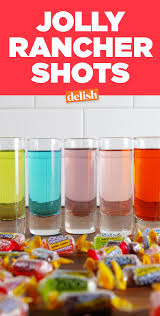 Jolly Ranchers Shots Recipe Shots Alcohol Recipes Jolly Rancher Shot Shots Alcohol