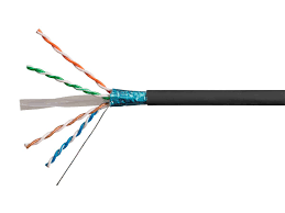 This comes with an additional outer sheath in order to waterproof it. Monoprice Cat6 Ethernet Bulk Cable Solid 550mhz Stp Cmr Riser Rated Pure Bare Copper Wire 23awg No Logo 1000ft Black Monoprice Com