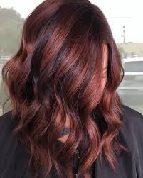This will be your inspiration in the type of highlights that you will place on your hair. Chocolate Raspberry Red Brown Warmth Painted From A Dark Permanent Color Toned With Wella Colort Red Highlights In Brown Hair Hair Raspberry Hair Color