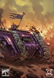 Uncensored Land Raider R34 - Warhammer 40K adult illustration