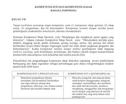 Untuk kita ketahui bersama bahwa bahasa inggris merupakan materi wajib yang diselenggarakan. Ki Kd Bahasa Indonesia Kelas 7 8 9 K13 Revisi 2018 Informasi Pendidikan