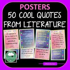 50 Interesting Inspiring And Thought Provoking Quotes From Novels Plays And Texts Secondary English Classroom English Classroom English Teacher High School