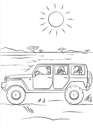 Jeep compas car coloring pages. 18 Free Print Cable Car Coloring Pages