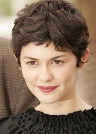 If you think curls are the curse most of celebrities, like audrey tautou, karlie kloss use their naturally curly hair with short cut and also pixie haircut. Audrey Tautou Curly Pixie Cut Sara H Jane Flickr