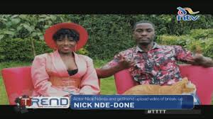 Nick ndeda | kenya | actor | director | tv & radio host | writer | voice artist | i believe that iron sharpens iron. Actor Nick Ndeda And Girlfriend Muthoni Gitau Break Up Video Tttt Youtube