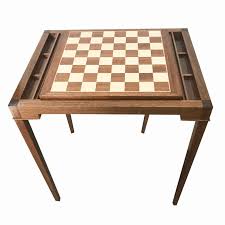 See more ideas about table games, board game table, table. Custom Walnut Game Table With Backgammon And Chess For Sale At 1stdibs