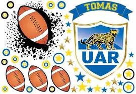 Tauche ein in die neue ära für sportmode. Vinilo Rugby Escudo Los Pumas Con Tu Nombre