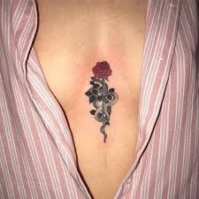 Palzogony Chest Tattoos For Women Sternum Tattoo Tattoos