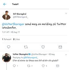 Bill Skarsgard News On Twitter Ha Burned By Billskarsgard Brother Valter He Said To Stop Pretending To Be Bill Need Some Ice For That Burn