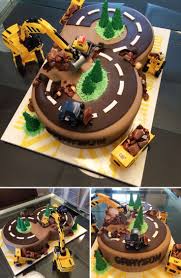 So Ein Lustiger Kuchen Baukuchen Fur Einen Kleinen Jungen Der Bagger Liebt Er Liebte Lustige Kuchen Bau Kuchen Kuchen Kindergeburtstag