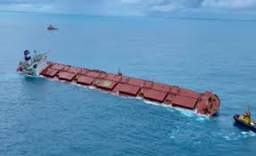 Quase 20 mil pássaros foram mortos, no que se considerou o maior. Comeca A Retirada De Oleo De Navio Encalhado No Maranhao