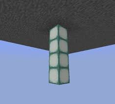 Create chandeliers hanging from the ceiling from glass, then fill them with lava. Crystal Chandelier Tutorial Minecraft Amino