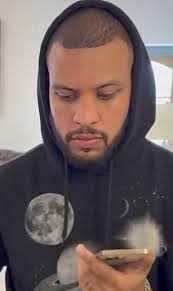 Man's behavior after conversation