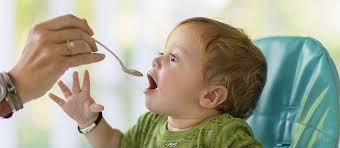 As your baby nears their first birthday, they should be eating a variety of foods and taking in about 4 ounces of solids at each meal. How To Introduce Solid Foods Into Your Baby S Diet