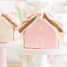 These fun ideas will help you decorate. Gingerbread House Ideas A Valentine S Day Craft Happy Happy Nester