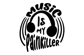 Download Music Is My Painkiller Svg Cut File By Creative Fabrica Crafts Creative Fabrica SVG Cut Files