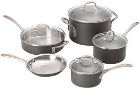 Calphalon Commercial Stainless 9 Piece Cookware Set Cookware Set Calphalon Cookware