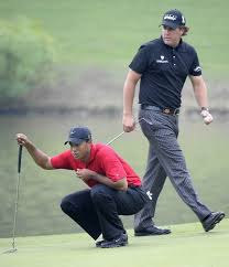 His first tryst with golf. Why Would Anyone Cheer For Tiger Woods Over Phil Mickelson Lehighvalleylive Com