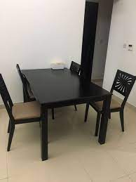 Beautiful refinished antique dining room or kitchen table Uaeshops Dining Table For Sale By Ali Khamis Used Furniture Trading The Largest Shop Database In The Uae