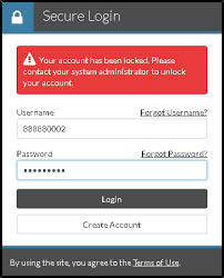 You can't sign in because your account was disabled for security reasons. Parent Unlocking Account Campuslogicinc