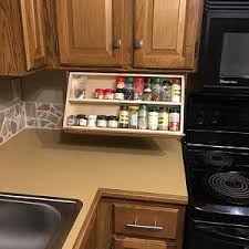 Under Cabinet Spice Rack With Glass Spice Jars Cabinet Spice Rack Under Cabinet Under Cabinet Storage