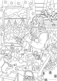 Santa S Workshop Colouring Page Christmas Coloring Pages Disney Coloring Pages Printable Christmas Coloring Pages