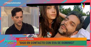 Por este motivo, joaquín furriel con quien eva mantuvo una relación de dos años, fue consultado al respecto y a pesar de que trató de evadir la respuesta expresó: Joaquin Furriel Opino Sobre El Embarazo Y El Nuevo Novio De Eva De Dominici