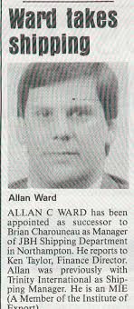 Blackwood Hodge Memories: THE BIG MAN LEAVES THE BUILDING !