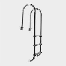 Pool Leiter Edelstahl Plus Eng Ausladend 3 Stufig Aus V2a Edelstahl Hergestellte Eng Ausladende Einhange Poolleiter Mit 3 Trittstufen Di Edelstahl Pool Stahl