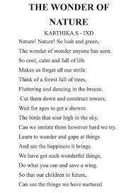 A stanza identifier is followed by one or more stanza clauses describing different properties of the object. Compose A Poem On Nature Should Have 6 Quatrains Meaning I Stanza Should Have 4 Lines And There Should Brainly In