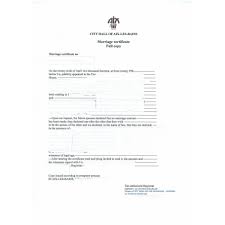 Il faut se présenter en personne au guichet de la mairie munie d'une pièce d'identité ou de. Traduction Assermentee Acte De Mariage En Anglais 40 Euros