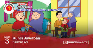 Kunci Jawaban Tema 4 Kelas 3 Kewajiban Dan Hakku Buku Tematik Kurikulum 2013 Buku Kunci Buku Pelajaran