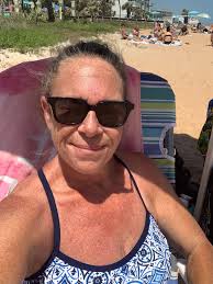 Beach day with my identical twin sister!! Just what we both needed!!!