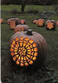 Usa Ny Halloween Pumpkin Lanterns Dynia Halloweenowa Dekoracje Na Halloween Dynie