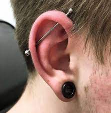 58 Trendy Piercing Industrial Masculino Ear Piercings Industrial Ear Piercings Guys Ear Piercings