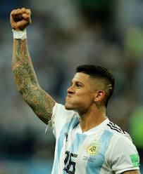 Latest on boca juniors defender marcos rojo including news, stats, videos, highlights and more on espn. Marcos Rojo Of Argentina Celebrates Victory Following The 2018 Fifa Fifa Fifa World Cup World Cup
