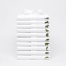Sports clothing company with a double diamond logo. Lacoste Crocodile Logo Replaced By Endangered Species