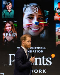 Prince Harry knows 'a thing or two' about getting in trouble while warning  of the perils of social media to children