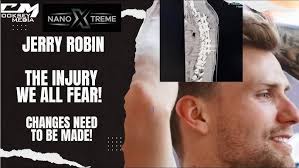 WARNING PARALYZING WRECK* Jerry Robin goes down hard in East Rutherford  Practice 2025!