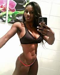 Despite all the aesthetic hurdles that female bodybuilders have to face these black female bodybuilders have made it huge in the fitness world. Jocelyne Hoimian Black Fitness Model Workout Motivation Women Fitness Models Female
