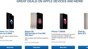 Best buy apple gift card discount. Best Buy Discounts Ipad Air 2 By 75 Offers Deals On Iphone 7 And Iphone Se Macrumors