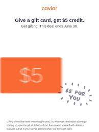 Our gift cards have no additional processing fees. Caviar Email Newsletters Shop Sales Discounts And Coupon Codes Page 9
