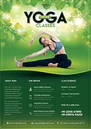Work up online counseling, or brush up on the basics in our therapeutic yoga class. Online Yoga Classes Flyer Psd Template Freedownloadpsd Com