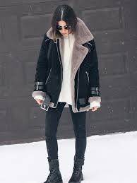 Casual Fur Leather Moto Jacket Winter Biker Coats 60 Off Till The End Of Month W T I Design Jacket Outfit Women Faux Leather Bomber Jacket Jackets For Women